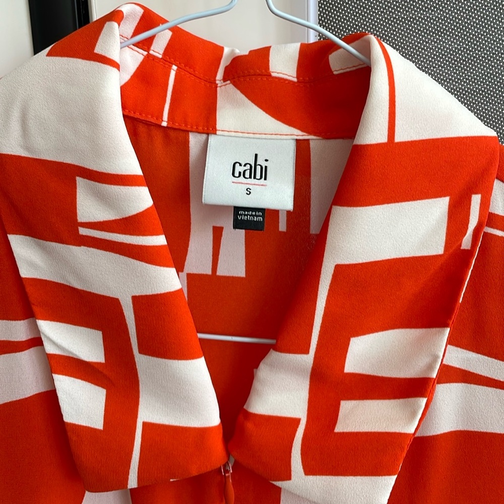 Cabi sleeveless blouse